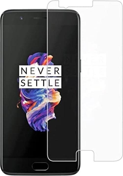 Actual product image Screenguard OnePlus 5 bulletproof glass protective film Case Friendly Design (1 Piece, OnePlus 5)