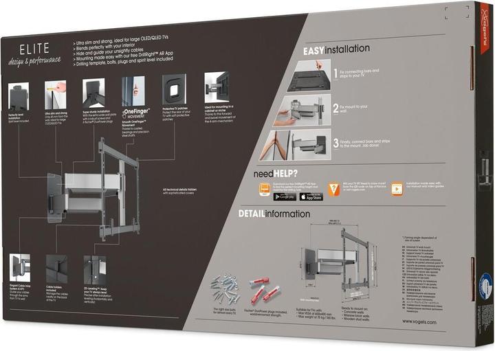 Immagine prodotto Vogels TVM 5855 (Muro, 100", 75 kg)
