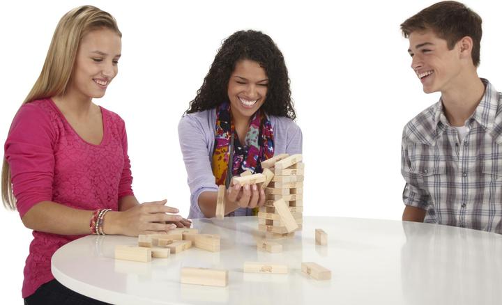 Actual product image Hasbro Gaming Jenga Classic (German, French, Italian)