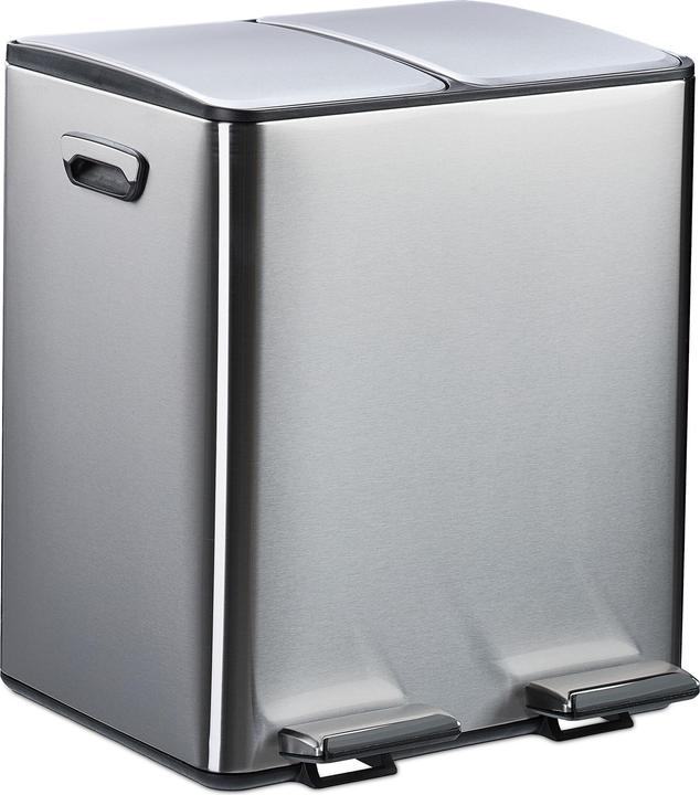 Produktbild Relaxdays Mülleimer Küche 2x 15 Liter (15 l)