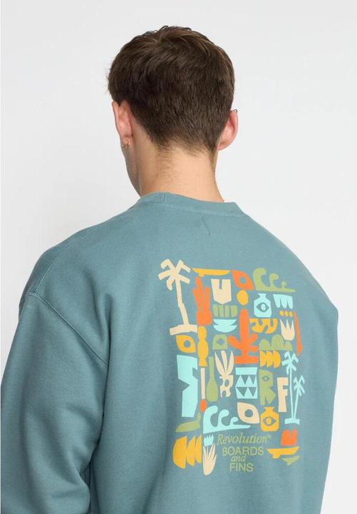 Actual product image Revolution Printed Crewneck Boards & Fins (S)