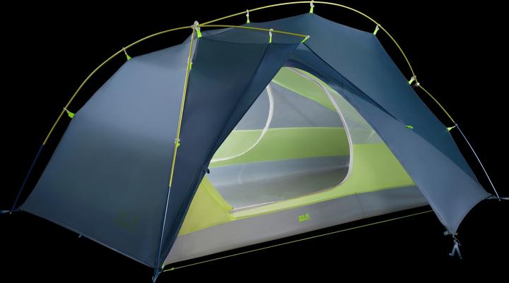 Actual product image Jack Wolfskin Exolight Ii (Dome tent, 2.07 kg, 2 persons)