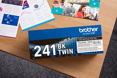 Actual product image Brother TN-241BK Twin Pack (FC)