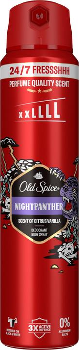 Actual product image Old Spice Deo Bodyspray Nightpanther* (Spray, 250 ml)