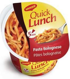 Actual product image Maggi Quick Lunch Pasta Bolognese (60 g)