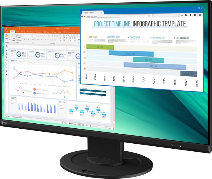 Image du produit Eizo EV2460 FlexScan (1920 x 1080 pixels, 23.80")