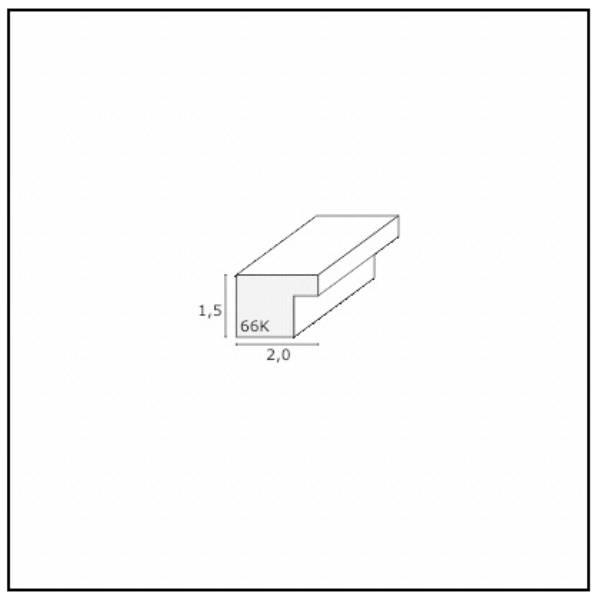 Produktbild Deknudt Bilderrahmen S66KF1 P1 (13 x 18 cm)