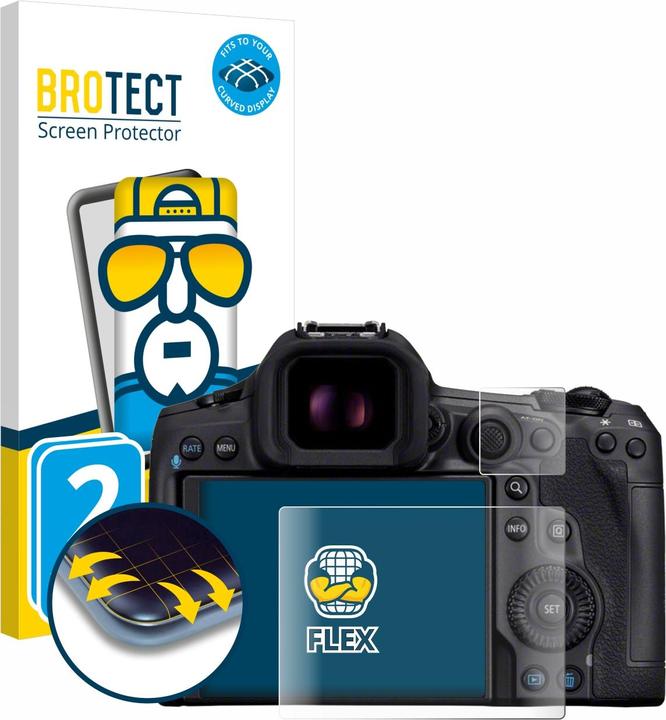 BROTECT Full-Screen Pellicola (Pellicola protettiva, EOS R5 Marchio II)