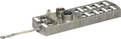 Produktbild Murr Elektronik 55289 Sensor/Aktorbox aktiv M12-Verteiler mit Kunststoffgewinde