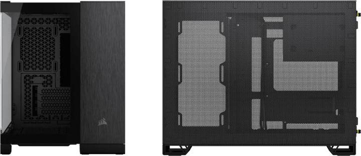 Produktbild Corsair 2500X (schwarz/anthrazit, Tempered Glass x 2) (Mini-ITX, mATX)