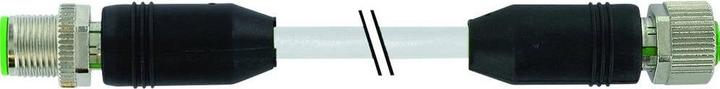 Actual product image Murr Elektronik M12 St. ger. to M12 Bu. ger. 8pol. PUR-OB 8x0.25 dragk. 3m