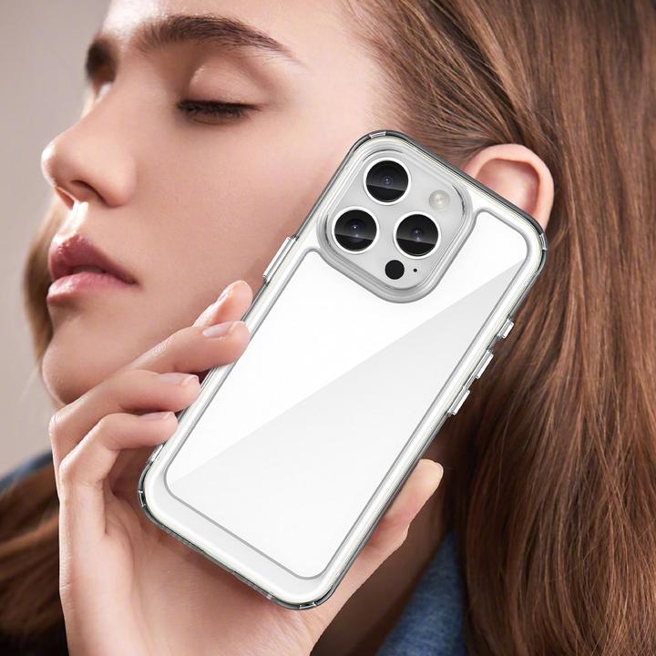 Image du produit Hurtel Outer Space Case avec cadre en gel pour iPhone 16 Pro Max - Transparent (Apple iPhone 16 Pro Max)