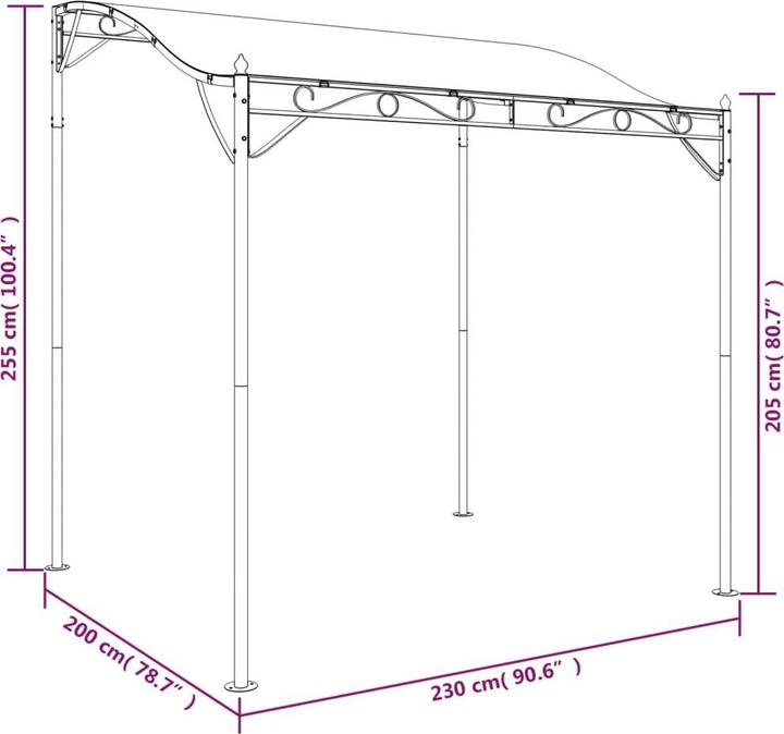 Produktbild VidaXL Adley (2.30 m)