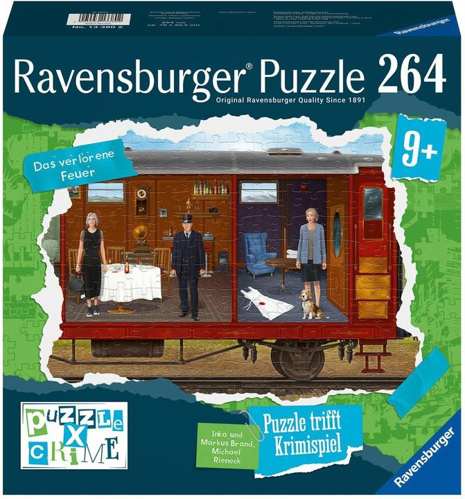 Immagine prodotto Ravensburger Puzzle X Crime Kids: Il fuoco perduto (264 pezzi)