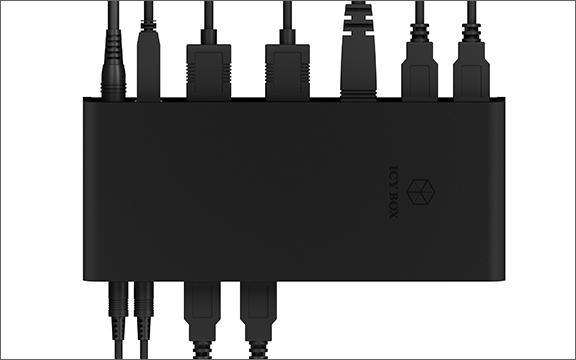 Actual product image Icy Box IB-DK2251AC Multi-Dock (USB-B, 10 Ports)