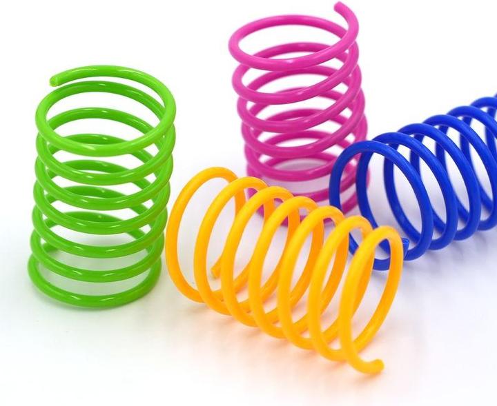 Image du produit Hermex Ressorts en spirale Jouet pour chats Jeu d'adresse Jouet à ressorts