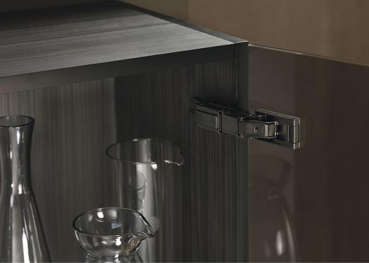 Produktbild Blum Topfband CLIP top CRISTALLO für Glas- und Spiegeltüren und Glasvi