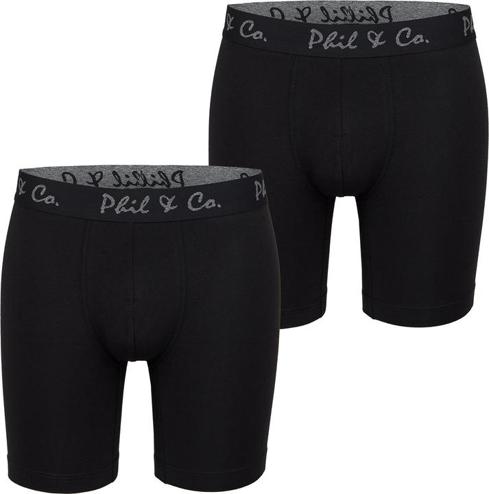Produktbild Phil & Co. Berlin Retro Boxer Long (M, 2er Pack)