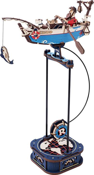 Image du produit Rokr Ocean Fisher Balance Pendel - 3D Holzbausatz