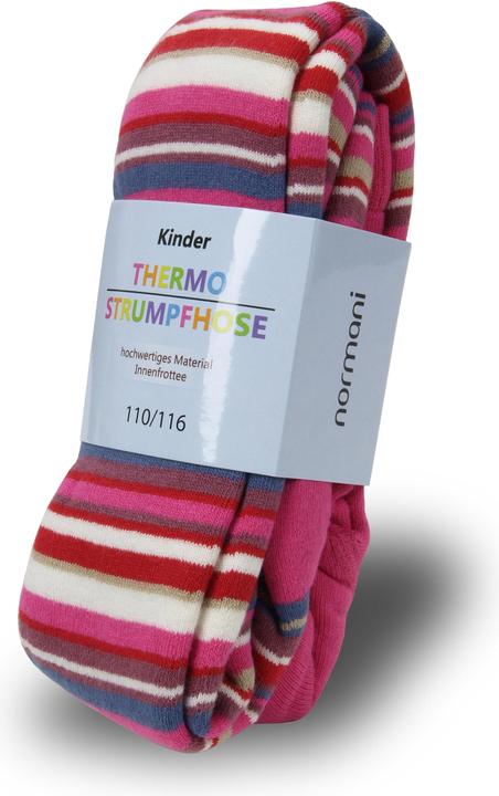 Produktbild Normani Kinder-Ringel-Thermostrumpfhose (74/80)