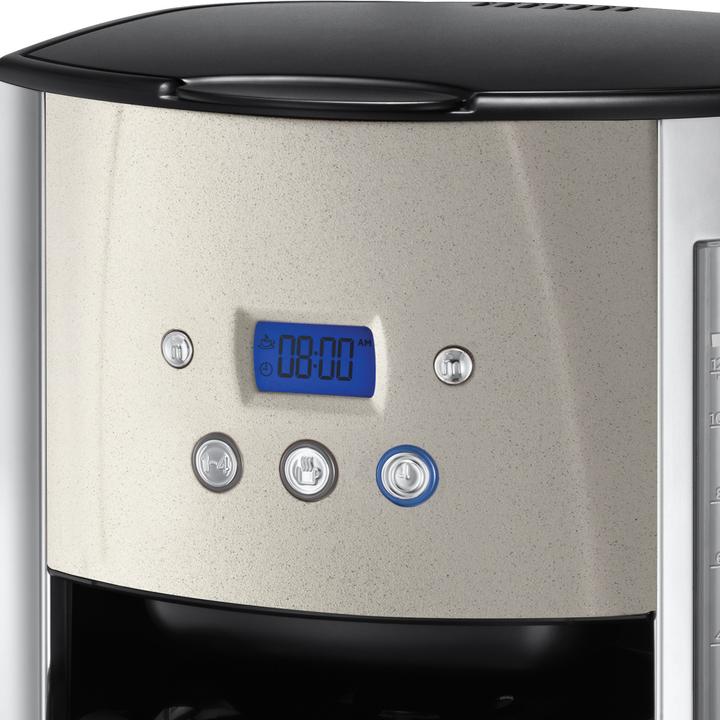 Actual product image Russell Hobbs Filter coffee maker Luna Stone Silver / Stone Gray (EU plug)