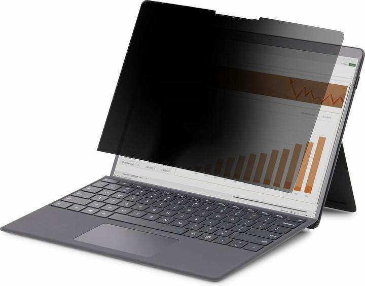 Produktbild StarTech COM 4-Wege Laptop Sichtschutz fur 31,5cm 12,4Zoll Surface Laptop Go 1/2/3 Sichtschutzfolie (12.40", 3 : 2)