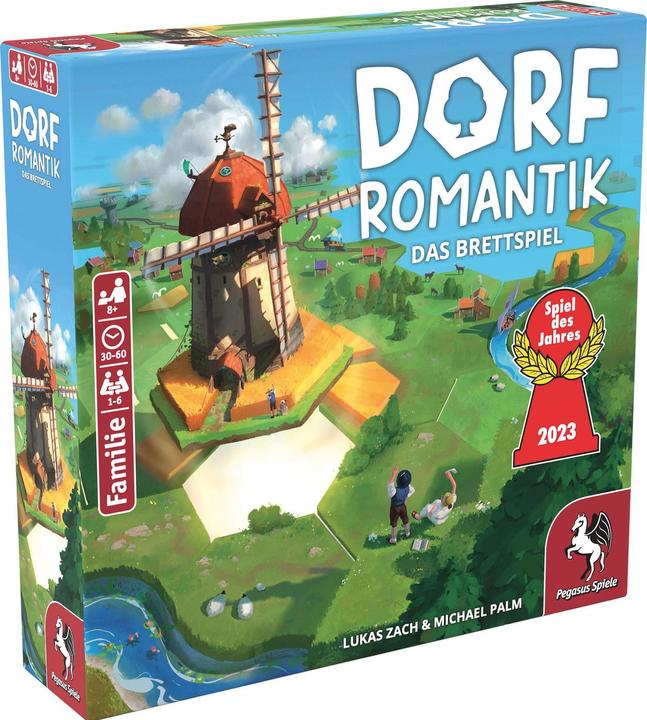 Actual product image Pegasus Village Romance Board Game, d/f/i (French, German, Italian)