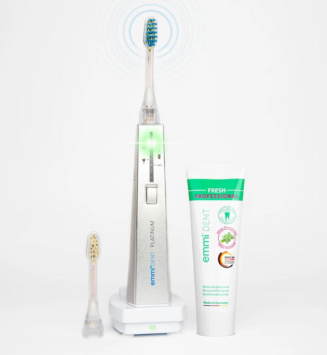 Image du produit Emmi-dent Brosse à dents à ultrasons Platinum Blue (Brosse à dents ultrasonique)