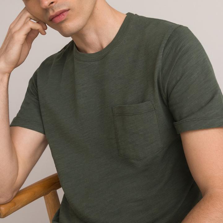 La Redoute Collections T-Shirt mit rundem Ausschnitt (L)