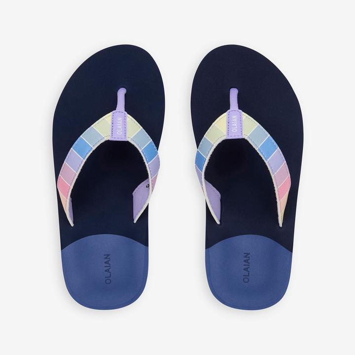 Actual product image Olaian Zehensandalen Kinder 550 Rainbow (32)