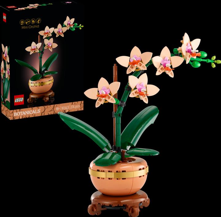 Actual product image LEGO Mini-Orchidee (10343, LEGO Botanical)
