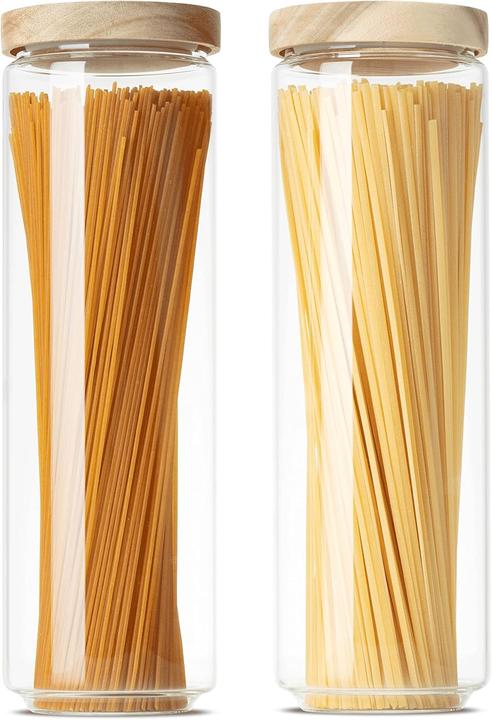 Actual product image Econovo 2-teiliges Vorratsgläser-Set für Spaghetti (1.50 l)