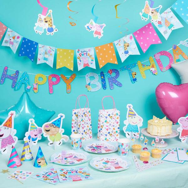 Image du produit Amscan 8 sets d'invitation Peppa Pig (8 pcs)