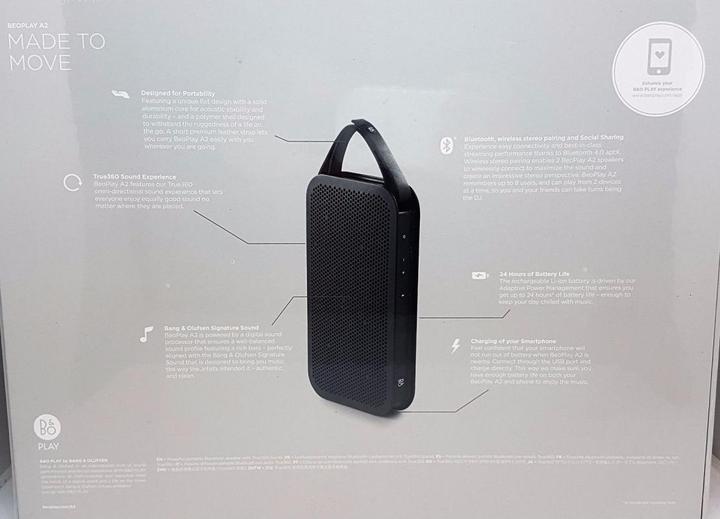 Produktbild B&O BeoPlay A2 (24 h, Akkubetrieb)