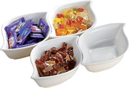 Image du produit Esmeyer Plateau de service JOLIE Dimensions : 16 x 10 x 4 cm (l x h x p) Matériau : porcelaine