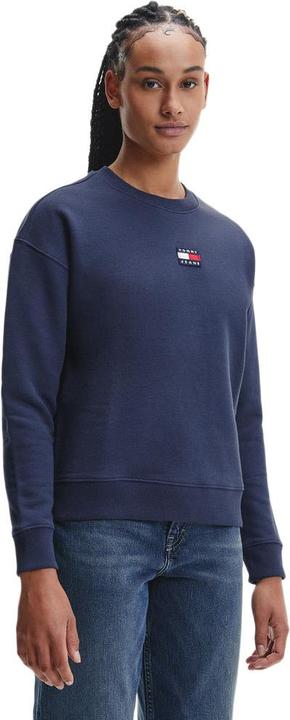 Immagine prodotto Tommy Hilfiger Felpa da donna Tjw Tommy Center Badge Crew, Twilight Navy, S (S)