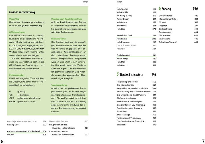 Valeurs nutritives et ingrédients Reiserouten durch Thailand: Reiseplanung, Highlights, Inspirationen (Allemand, Vanessa Mosch, Nils Alexander Kemna, 2024)