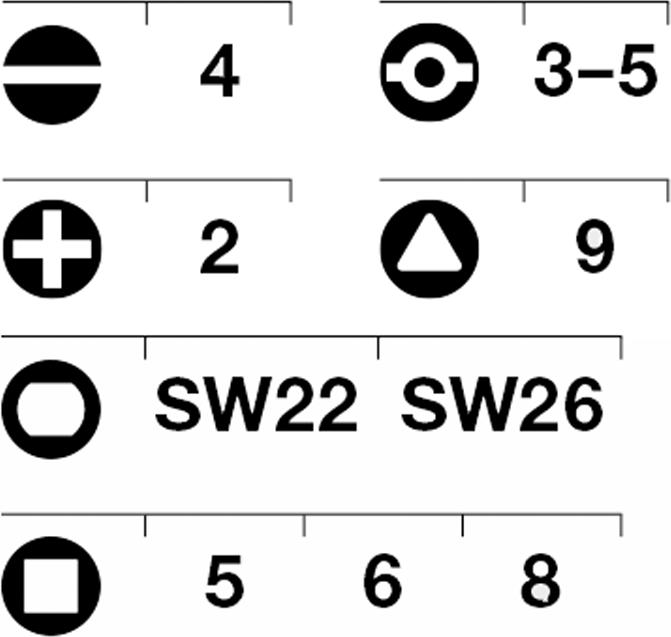 Productafbeelding PB Swiss Tools PB 900 V01 (Dubbele baard, Schroeven met sleufkop, Zeshoekig, 3-rand)