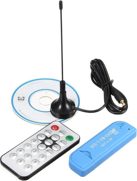 Image du produit JTI USB 2.0 Récepteur TV numérique DVB-T (USB 2.0, DAB, DVB-T, signal radio analogique)