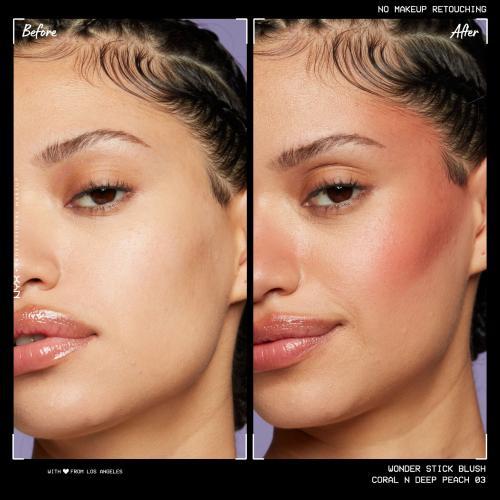 Actual product image NYX Professional Make-Up Wonder Stick (Coral N Deep Peach)