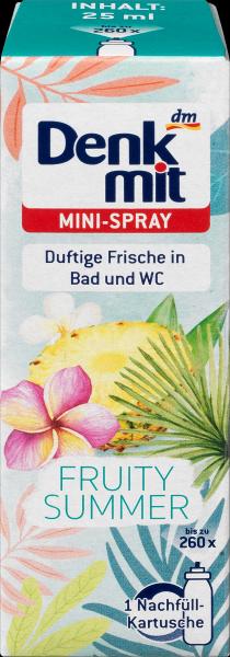 Produktbild dm Denkmit Lufterfrischer Minispray fruity summer