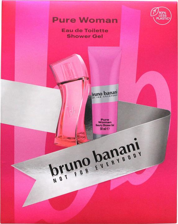 Actual product image Bruno Banani Pure Woman - EDT 30 ml + sprchový gel 50 ml
