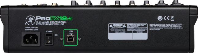 Productafbeelding Mackie ProFX12v3 (Studio en live mixer)