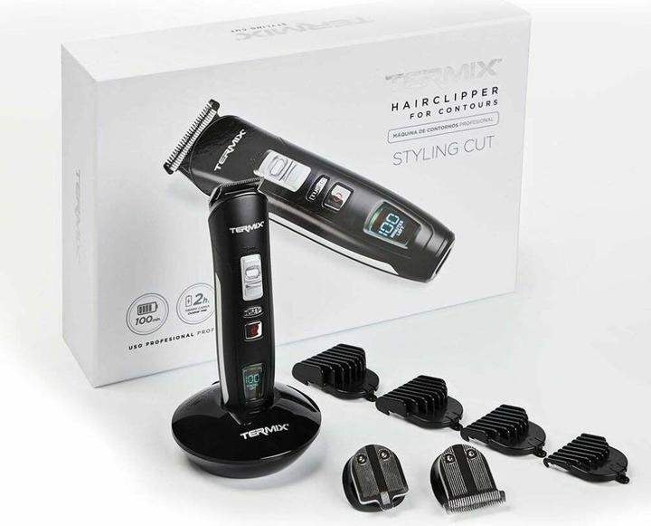 Immagine prodotto Termix Power Cut Tagliacapelli a batteria Tagliacapelli professionale con tre set di lame regolabili 100 mi