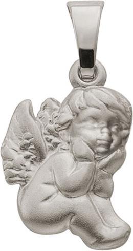 Muau Pendant guardian angel white gold 750, 18x10mm (750/18K Weissgold)