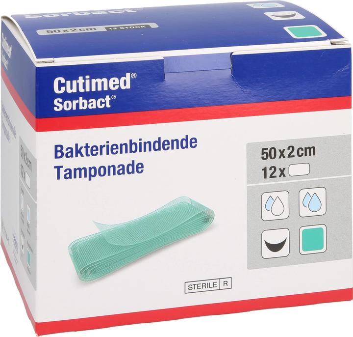 Produktbild BSN Cutimed Sorbact Tam 2x50