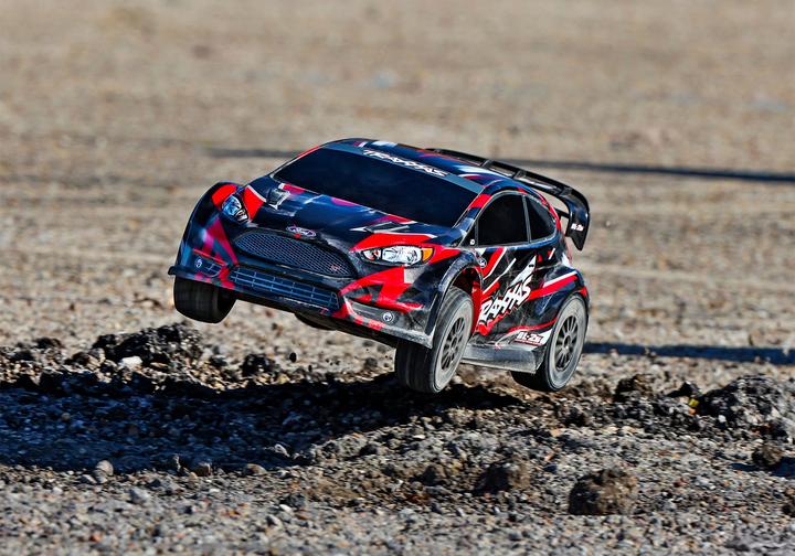 Produktbild Traxxas FORD FIESTA ST 4X4 BL-2S BLAU 1/10 RALLY RTR BL-2S BRUSHLESS, HD-TEILE, OHNE AKKU/LADER (RTR Ready-to-Run)
