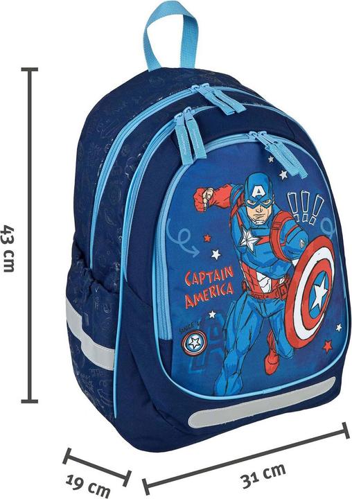 Actual product image Undercover Ergonomischer Schulrucksack Captain America