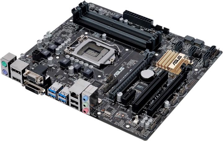 Actual product image ASUS B150m-C (LGA 1151, Intel B150, mATX)