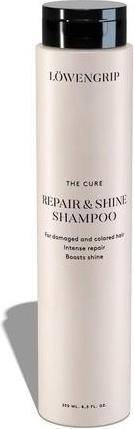 Actual product image Löwengrip The Cure Repair & Shine Shampoo with Wheat Protein and Castor Oil 250ml (250 ml, Liquid shampoo)